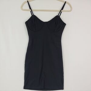 NEW Women's Liz & Sara Black Bodycon Fashion Sexy Dress Stretch. Sz M